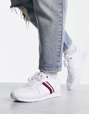 Tommy Hilfiger iconic runner sneakers in white