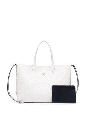 Tommy Hilfiger Iconic TH Monogram tote bag - Neutrals
