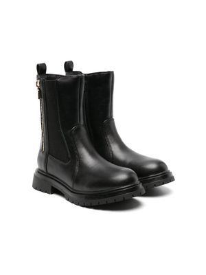 Tommy Hilfiger Junior Cleat zip-up Chelsea boots - Black