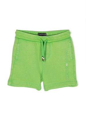 Tommy Hilfiger Junior embroidered-logo track shorts - Green