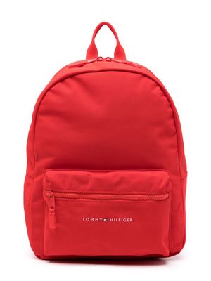 Tommy Hilfiger Junior logo-print backpack - Black