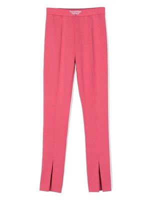 Tommy Hilfiger Junior logo-waistband leggings - Pink