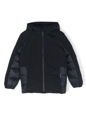 Tommy Hilfiger Junior panelled hooded jacket - Blue