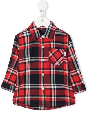 Tommy Hilfiger Junior plaid-check pattern shirt - Red