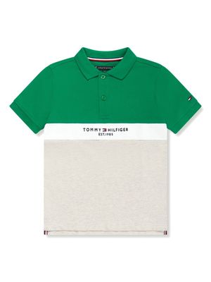 Tommy Hilfiger Junior TH Established polo shirt - Green