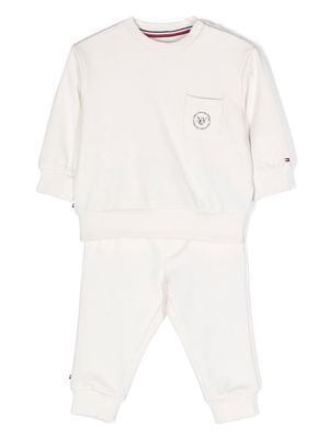 Tommy Hilfiger Junior tracksuit and T-shirt gift set - White