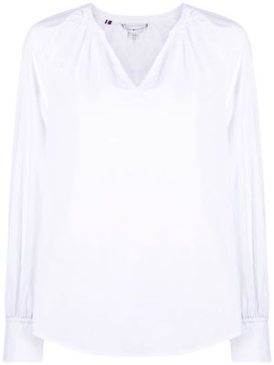 Tommy Hilfiger Lacie v-neck blouse - White