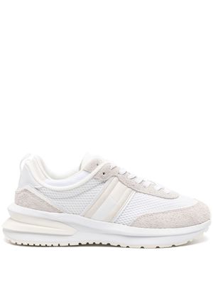 Tommy Hilfiger layered-details tonal mesh sneakers - White