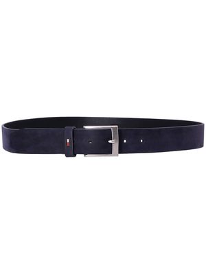 Tommy Hilfiger leather logo-detail belt - Blue