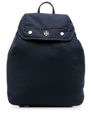 Tommy Hilfiger logo-charm backpack - Blue