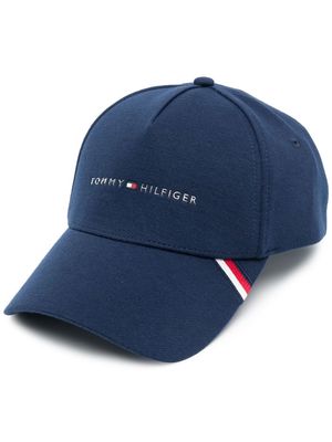 Tommy Hilfiger logo-print baseball hat - Blue