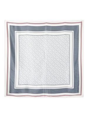 Tommy Hilfiger logo-print scarf - White