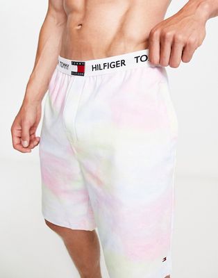 Tommy Hilfiger loungewear shorts in tie dye - part of a set-Multi
