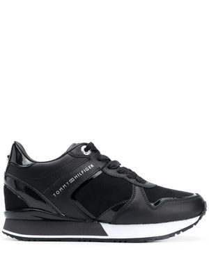 Tommy Hilfiger low-top logo trainers - Black
