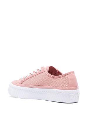 Tommy Hilfiger low-top platform sneakers - Pink