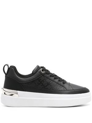 Tommy Hilfiger Lux Court leather sneakers - Black