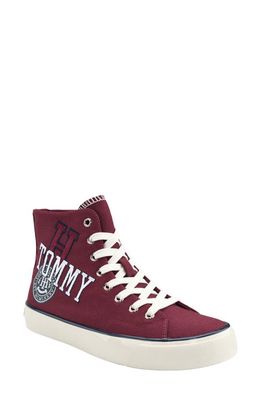 Tommy Hilfiger Orione High Top Sneaker in Medium Pink