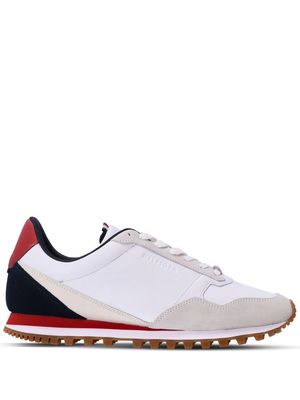 Tommy Hilfiger panelled low-top running sneakers - White