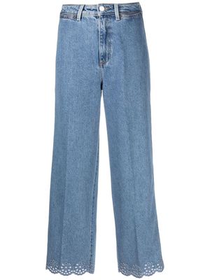 Tommy Hilfiger Patty cropped straight jeans - Blue