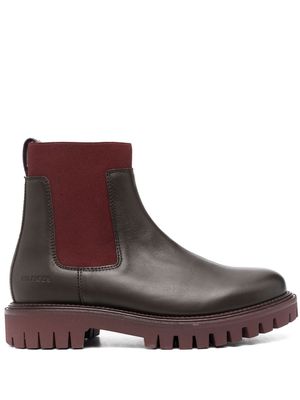 Tommy Hilfiger Premium chunky Chelsea boots - Red