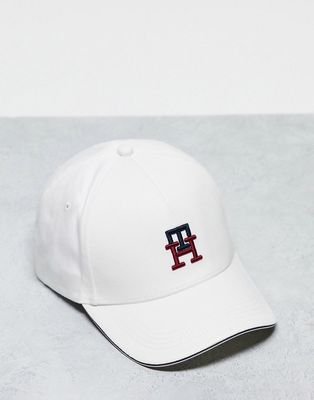 Tommy Hilfiger Prep logo cap in white