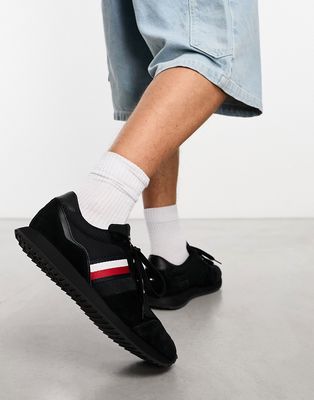 Tommy Hilfiger running sneakers in black