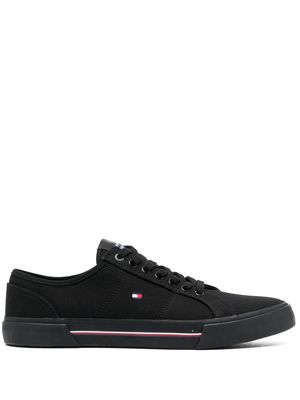 Tommy Hilfiger signature-detail low-top trainers - Black
