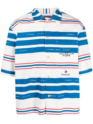 Tommy Hilfiger striped cotton shirt - White