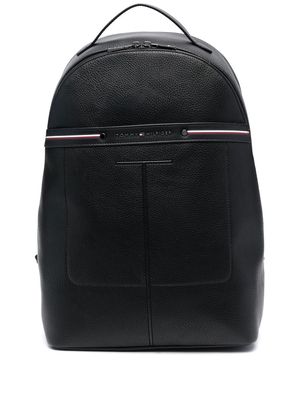 Tommy Hilfiger structured top handle backpack - Black