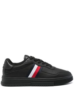 Tommy Hilfiger Supercup stripe-detailing sneakers - Black