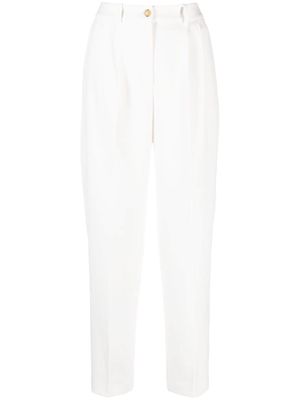 Tommy Hilfiger Tapered pleated pant - White