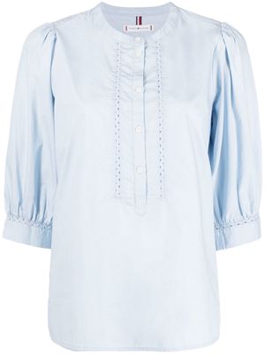 Tommy Hilfiger three-quarter length sleeve blouse - Blue