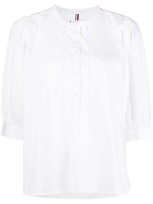 Tommy Hilfiger three-quarter sleeved blouse - White