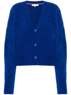 Tommy Hilfiger V-neck button-fastening cardigan - Blue
