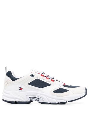 Tommy Jeans Archive Runner panelled lace-up sneakers - White
