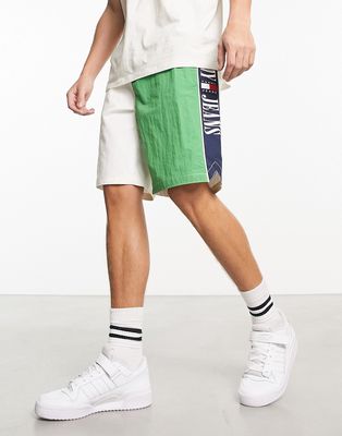 Tommy Jeans color block shorts in multi