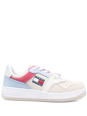 Tommy Jeans colour-block mid-top trainers - Neutrals