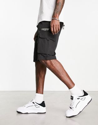 Tommy Jeans Ethan cargo shorts in black