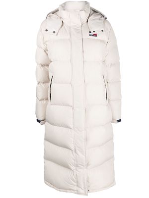 Tommy Jeans feather-down hooded parka - Neutrals