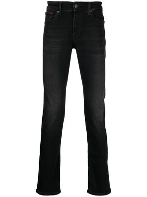 Tommy Jeans high-rise slim-fit jeans - Black
