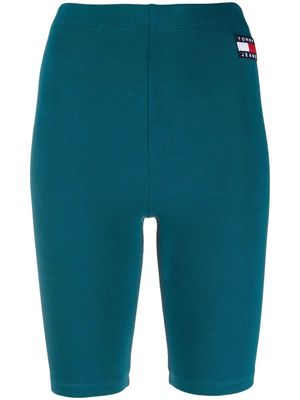 Tommy Jeans logo patch cycling shorts - Blue