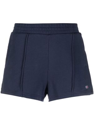 Tommy Jeans logo-patch shorts - Blue
