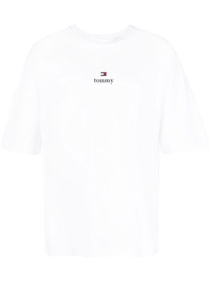 Tommy Jeans logo-print T-shirt - White