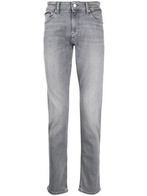 Tommy Jeans mid-rise tapered-leg jeans - Grey
