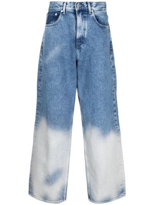 Tommy Jeans ombré-effect wide-leg jeans - Blue