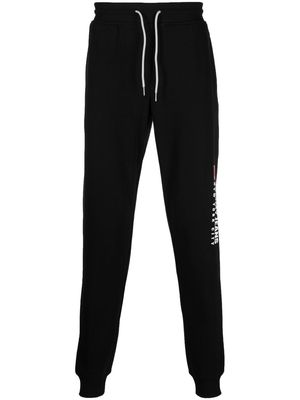 Tommy Jeans organic-cotton track-pants - Black
