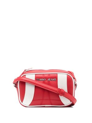 Tommy Jeans quilted colour-block bag - Red