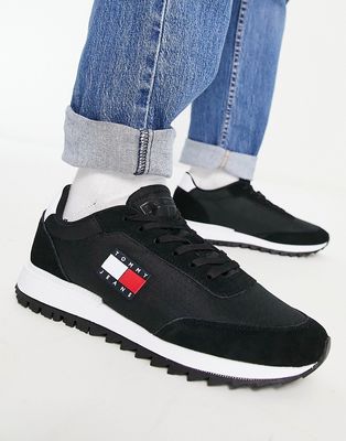 Tommy Jeans retro evolve sneakers in black