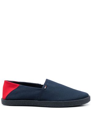Tommy Jeans round toe espadrilles - Blue