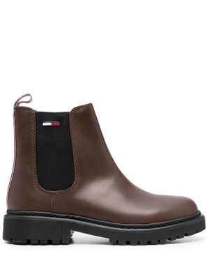 Tommy Jeans slip-on ankle boots - Brown